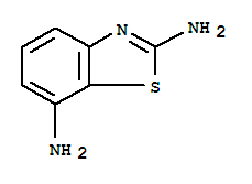 Structure of 1,3-Benzothiazole-2,7-diamine