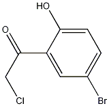 Structure of 1-(5-bromo-2-hydroxyphenyl)-2-chloroethanone