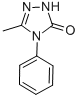 Chemical structure of 5-METHYL-4-PHENYL-2,4-DIHYDRO-3H-1,2,4-TRIAZOL-3-ONE