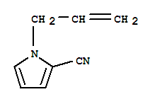 1H-PYRROLE-2-CARBONITRILE,1-(2-ALLYL)-结构式