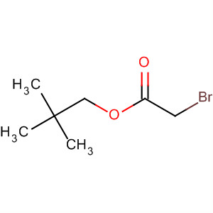 Acetic acid, bromo-, 2,2-dimethylpropyl ester结构式