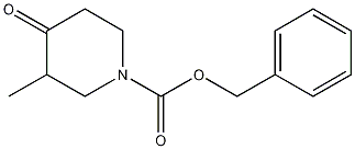 Structure of 1-CBZ-3-METHYL-PIPERIDIN-4-ONE