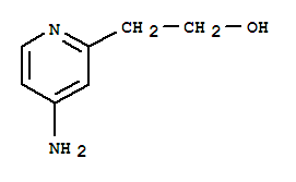 Structure of 2-Pyridineethanol,4-amino-
