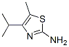 Structure of 2-Thiazolamine,  5-methyl-4-(1-methylethyl)-