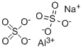Structure of SODIUM ALUMINUM SULFATE