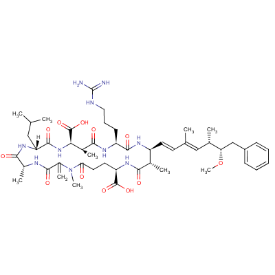Structure of MICROCYSTIN-LR
