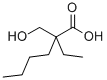 Structure of 2-BUTYL-2-ETHYL-3-HYDROXY PROPIONIC ACID