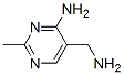 4-Amino-5-Aminomethyl-2-Methylpyrimiine结构式