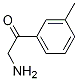 Ethanone, 2-aMino-1-(3-Methylphenyl)-结构式