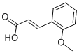 Structure of 2-METHOXYCINNAMIC ACID