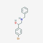 Structure of 2-(benzylamino)-1-(4-bromophenyl)ethanol