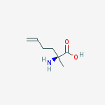 Structure of a-Me-Gly(Butenyl)-OH