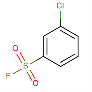 Structure of Benzenesulfonyl fluoride, 3-chloro-