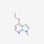 Chemical structure of 4-Ethoxy-1H-pyrrolo[2,3-b]pyridine