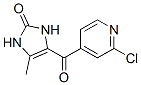 2H-Imidazol-2-one,  4-[(2-chloro-4-pyridinyl)carbonyl]-1,3-dihydro-5-methyl-结构式