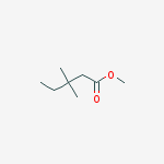 Structure of Methyl 3,3-dimethylpentanoate