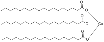 Structure of CERIUM(III)STEARATE