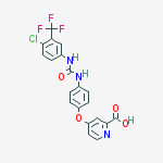 Structure of Sorafenib related compound 10