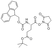 FMOC-GLUTAMIC ACID(OTBU)-OSU结构式