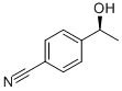 Structure of 4-[(1S)-1-hydroxyethyl]benzonitrile