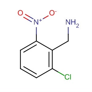 (2-chloro-6-nitrophenyl)methanamine结构式
