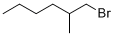 Structure of 1-BROMO-2-METHYLHEXANE
