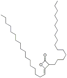 Structure of 4-heptadecylidene-3-hexadecyloxetan-2-one
