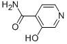 Structure of 4-Pyridinecarboxamide, 3-hydroxy-
