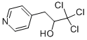 Structure of ALPHA-(TRICHLOROMETHYL)-4-PYRIDINEETHANOL