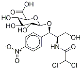 Structure of Chloramphenicol 1-O-β-D-Glucuronide