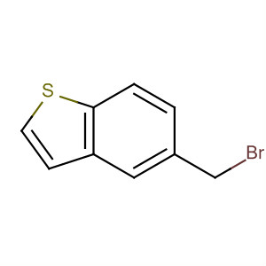 Structure of Benzo[b]thiophene, 5-(bromomethyl)-