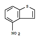 4-硝基苯并[b]噻吩结构式