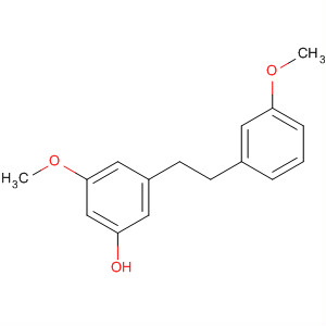 Phenol, 3-methoxy-5-[2-(3-methoxyphenyl)ethyl]-结构式