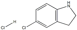 Structure of 5-Chloro-2,3-dihydro-1H-indolehydrochloride