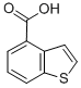 Structure of BENZOTHIOPHENE-4-CARBOXYLIC ACID