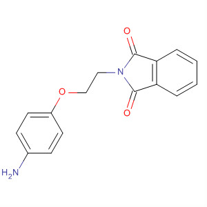 Structure of 1H-Isoindole-1,3(2H)-dione, 2-[2-(4-aminophenoxy)ethyl]-