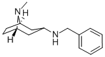 Structure of endo-N-Benzyl-endo-3-aminotropane