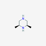 Structure of (2R,6S)-2,6-Dimethylpiperazine