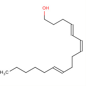 Structure of 4,6,10-Hexadecatrien-1-ol, (E,E,Z)-