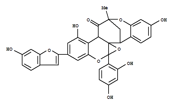Structure of MulberrofuranQ