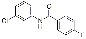 Structure of N-(3-Chlorophenyl)-4-fluorobenzaMide, 97%
