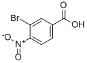Structure of 3-BROMO-4-NITROBENZOIC ACID 97