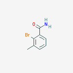 2-bromo-3-methylbenzamide结构式