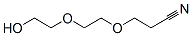 Structure of 3-[2-(2-Hydroxyethoxy)ethoxy]propanenitrile