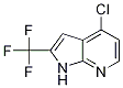 Structure of 4-Chloro-2-(trifluoromethyl)-1H-pyrrolo[2,3-b]pyridine