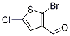 Structure of 2-BROMO-3-FORMYL-5-CHLORO-THIOPHENE