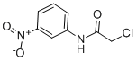 N-氯乙酰-3-硝基苯胺结构式