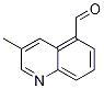3-Methyl-5-quinolinecarboxaldehyde结构式