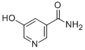Structure of 3-Pyridinecarboxamide,5-hydroxy-