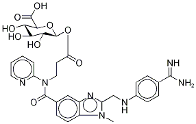 Structure of Dabigatran Acyl-β-D-Glucuronide